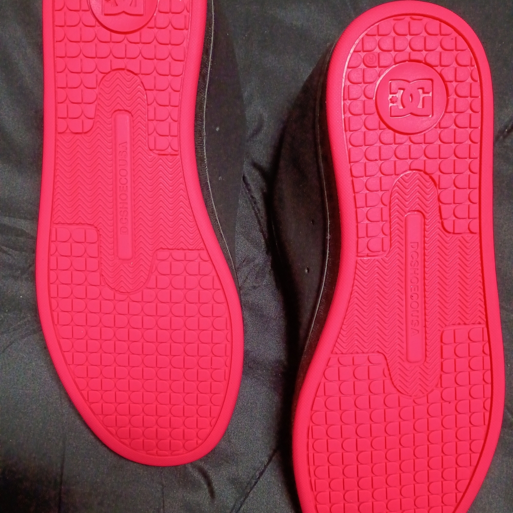 DC Women's Black & Pink Skate Sneaker - Picture 4 of 5